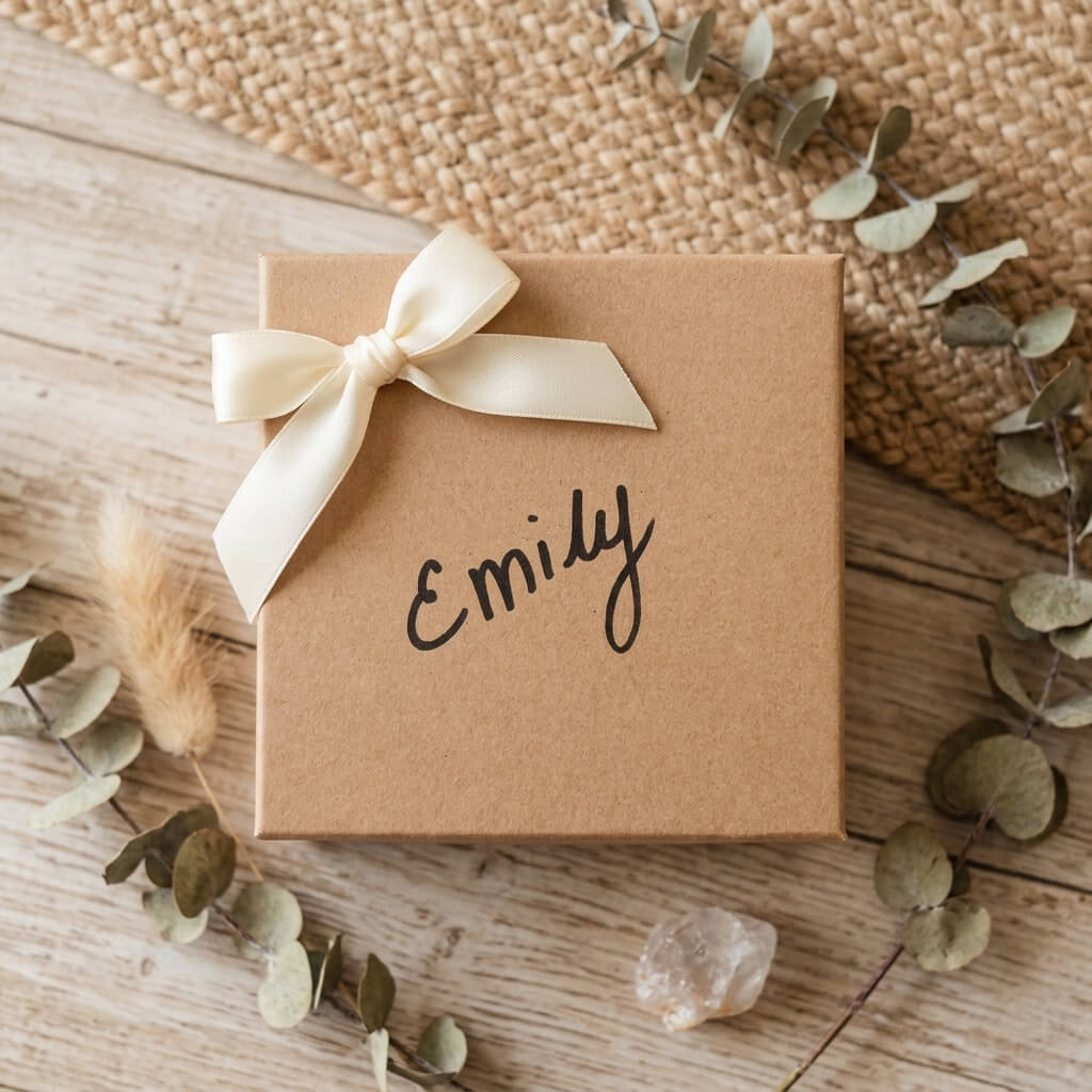 Gift Packaging & Handwritten Note