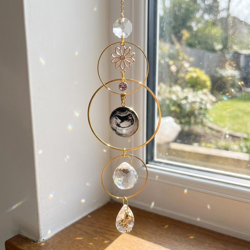 Custom Charm Photo Suncatcher