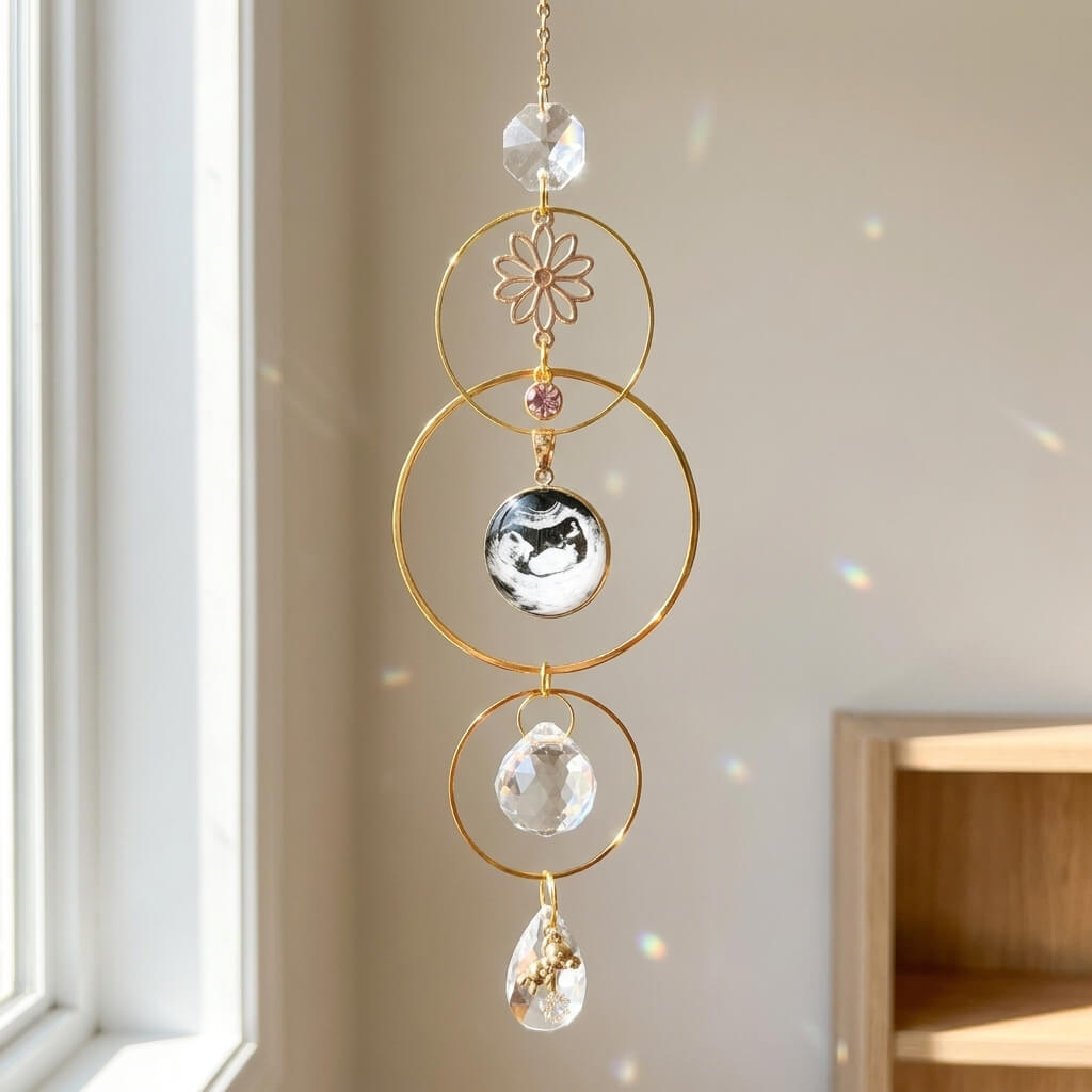 Custom Charm Photo Suncatcher