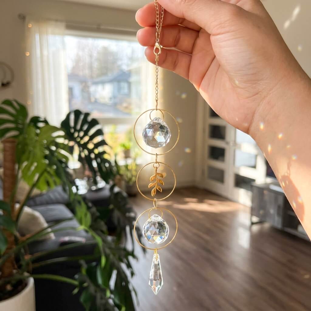 Laurel Glow Car Suncatcher