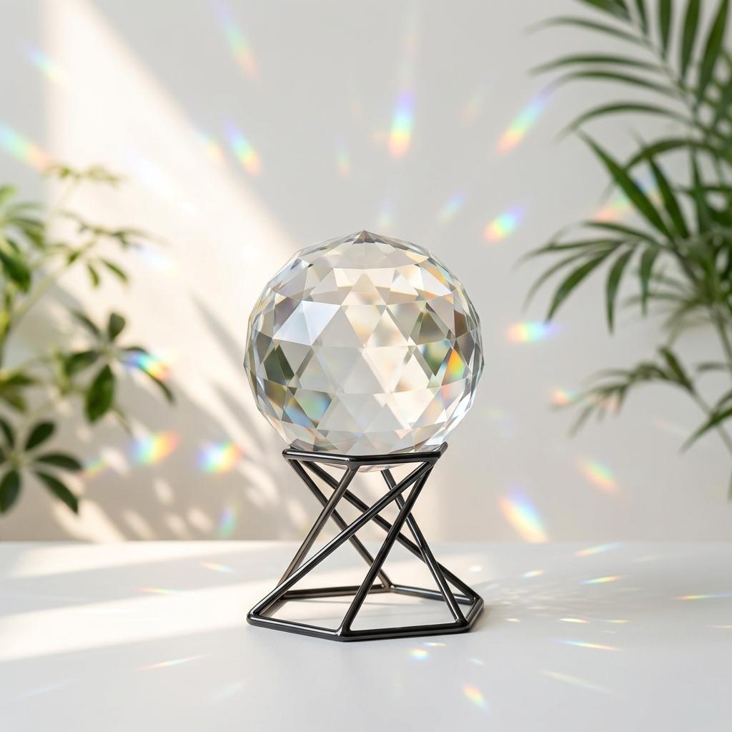 80mm Crystal Prism Sphere