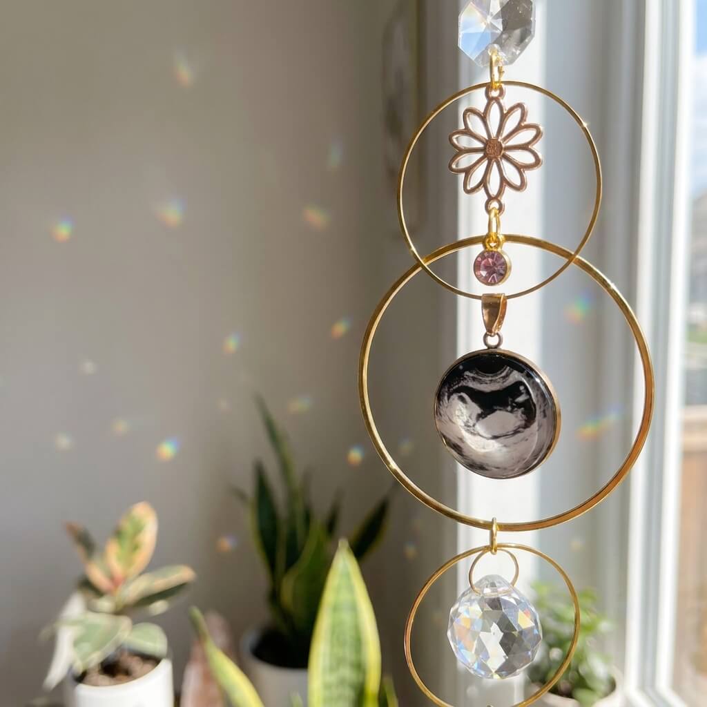 Custom Charm Photo Suncatcher