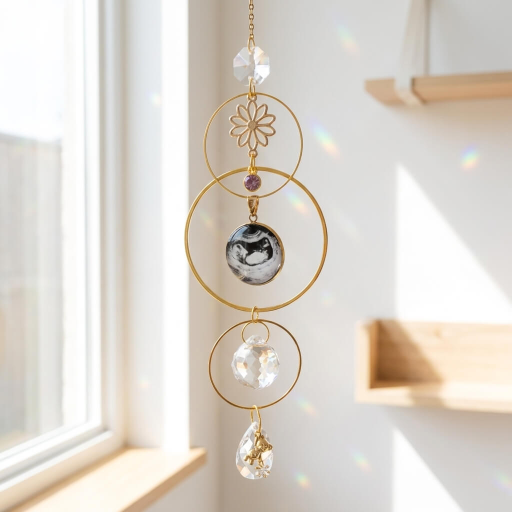 Custom Charm Photo Suncatcher