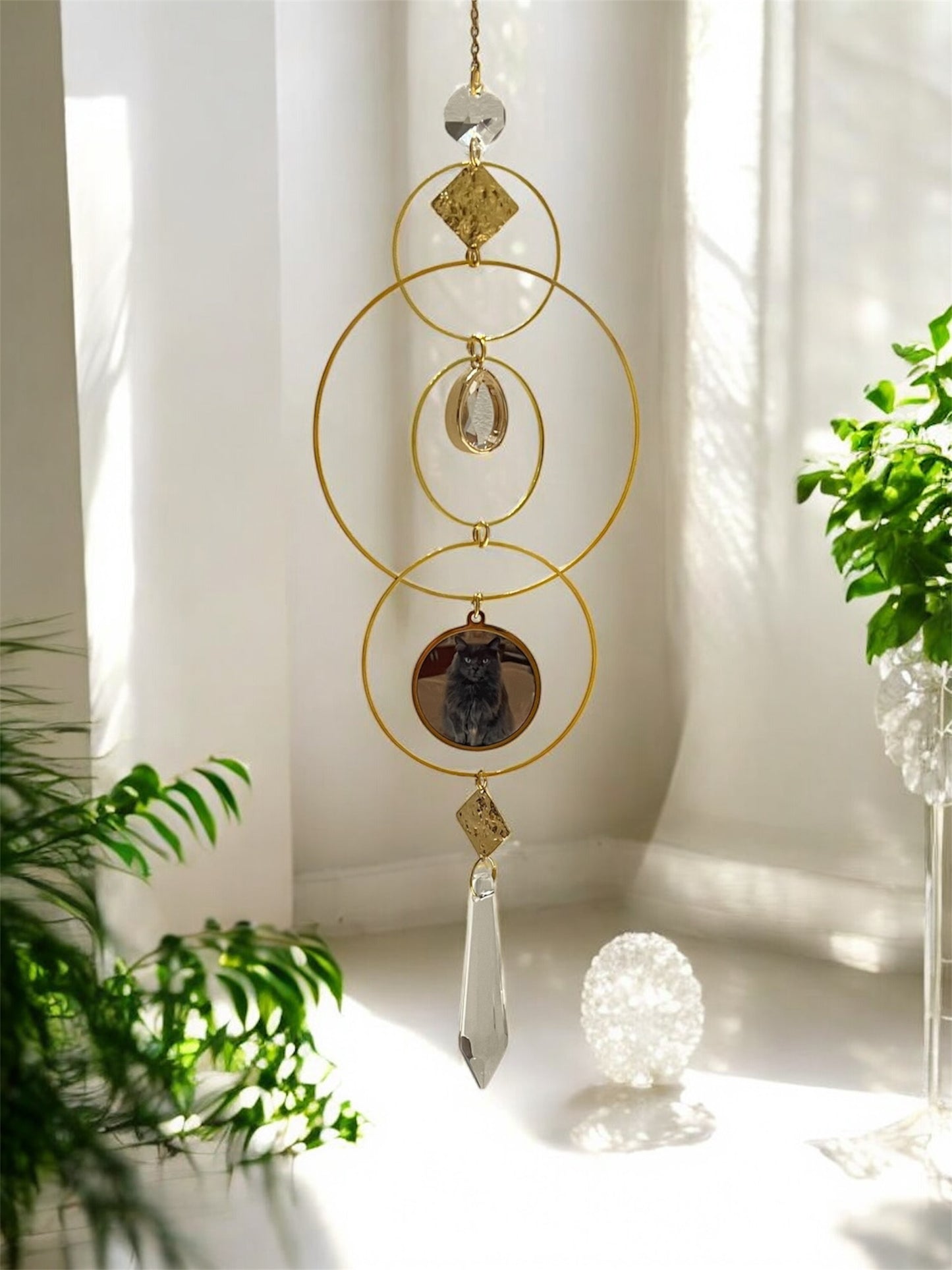 Custom Photo Suncatcher (Urn)