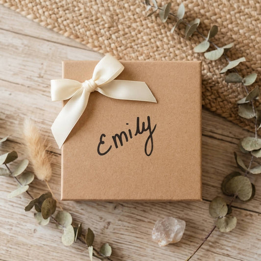 Gift Packaging & Handwritten Note