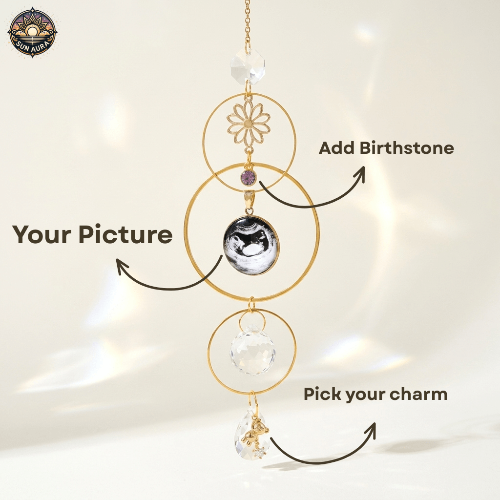 Custom Charm Photo Suncatcher